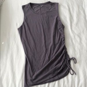 Lululemon Dusty Purple Cinched Tie Tank-Size2